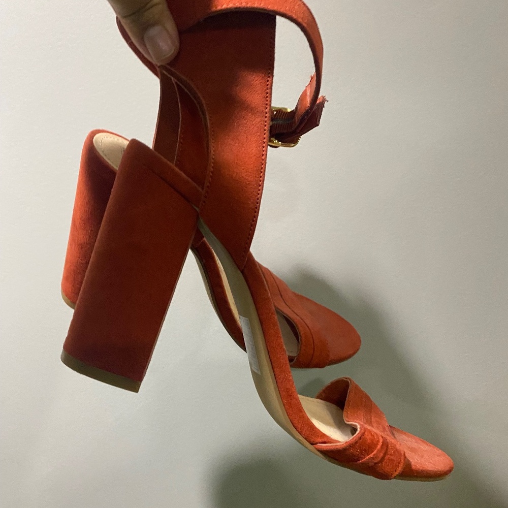 Burnt Orange Heel